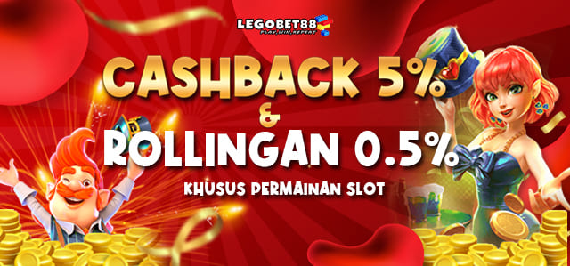 BONUS ROLLINGAN DAN CASHBACK SLOT