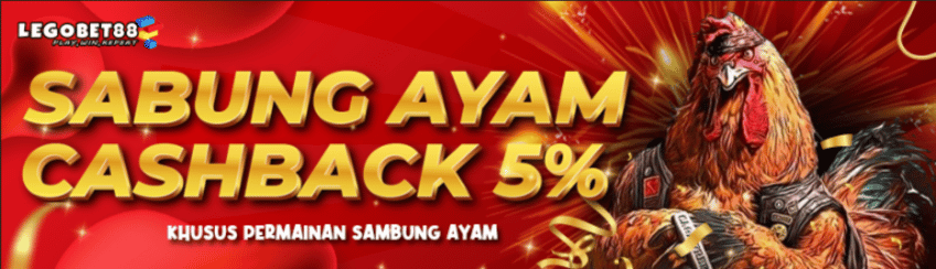 BONUS CASHBACK SABUNG AYAM