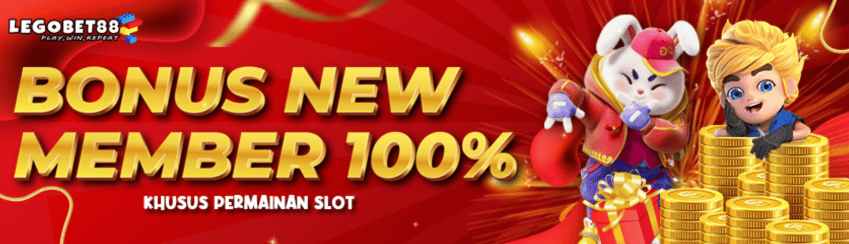 BONUS NEW MEMBER 100% DIBELAKANG