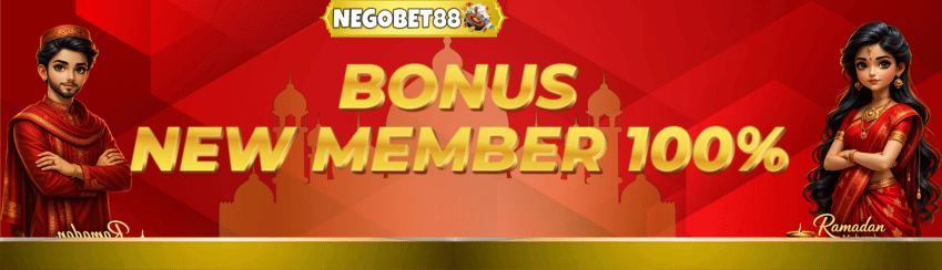 BONUS NEW MEMBER 100% DIBELAKANG