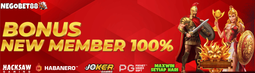 BONUS NEW MEMBER 100% DIBELAKANG